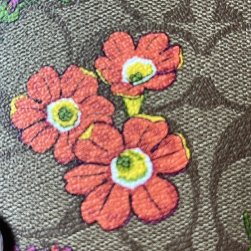💐 COACH NOTEBOOK IN SIGNATURE CANVAS WITH FLORAL PRINT   💐 NWOT 💐